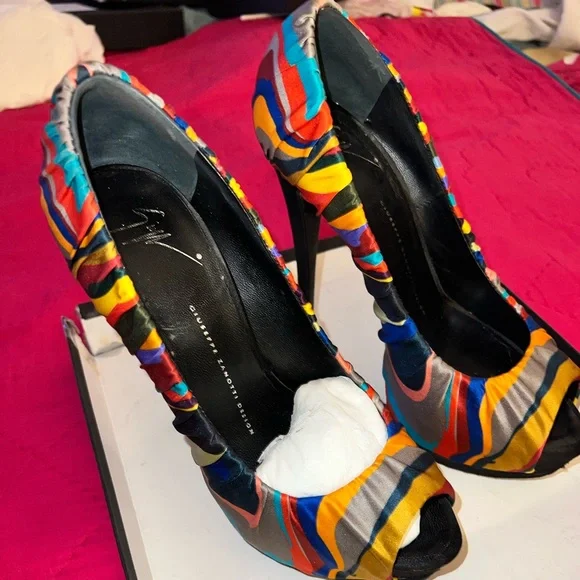 Giuseppe Zanotti Colorblock Platforms